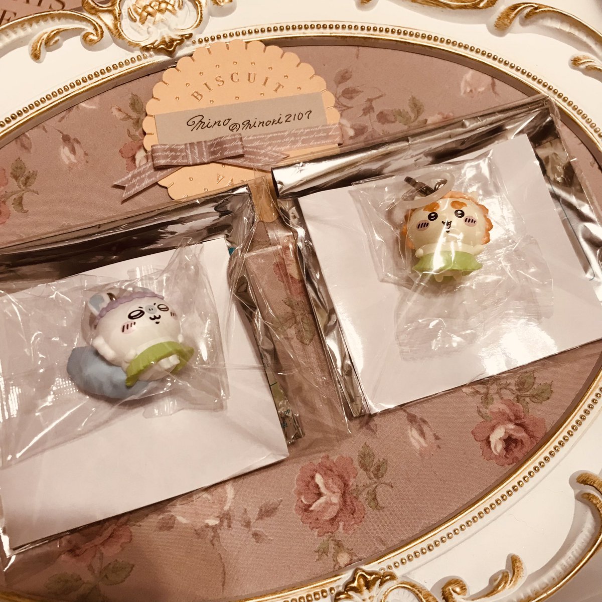 minori2107's tweet photo. 【交換】ちいかわ　映画　人魚の島のひみつ　特典　チャームミニフィギュア　めじるし

⭐︎譲… モモンガ　シーサー

⭐︎求… うさぎ

25日TOHOシネマズ海老名付近、または午後 横浜近郊にて手渡し、または郵送にて交換希望になります。
よろしくお願い致します。 https://t.co/n1Iokodie7