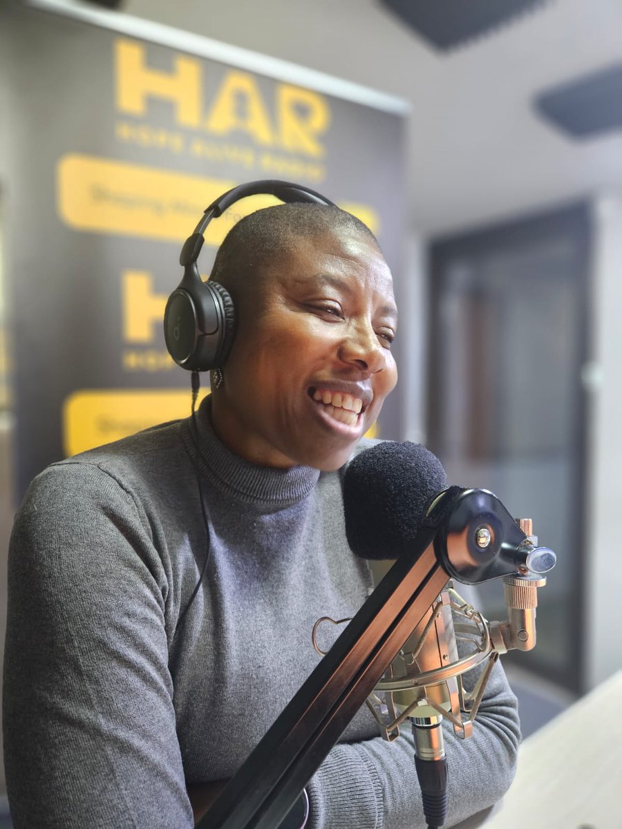 HopeAlive_Radio's tweet photo. 📚✨ Join Moipone #TheBookNook as we chat with author Nthabiseng Gladys Disipi!🎙️✍🏾
Discover her inspiring journey,what fuels her passion for writing,and the story behind the author.📖💙
📲Join the conversation!https://t.co/yVxWYpqncT
#AuthorSpotlight #BookLovers #ReadToGrow https://t.co/G2FTeX8I7A