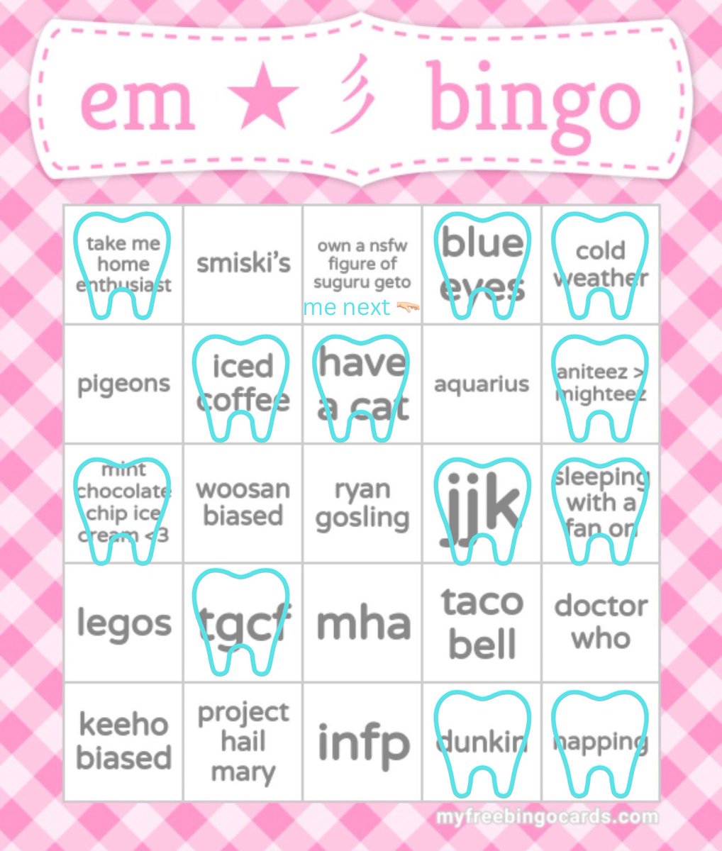 mingiscule's tweet photo. @euononymous no bingo but i had a great time https://t.co/YWvdmBvd2S