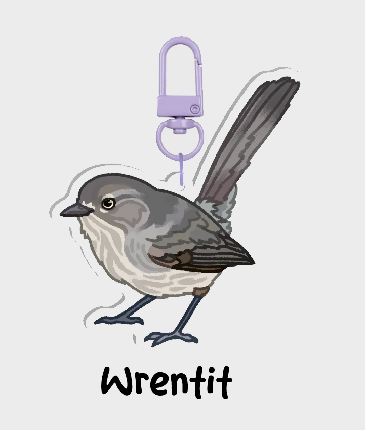 MainelyNature's tweet photo. Finished the first batch of keychain commissions!! Very happy with them🥹
https://t.co/TxGzY1KWwR if you'd like your own, I have just one slot atm!

#customkeychains #birding #wrentit #chickadee #warbler #pigeon #towhee https://t.co/t3VQ3mAjUL