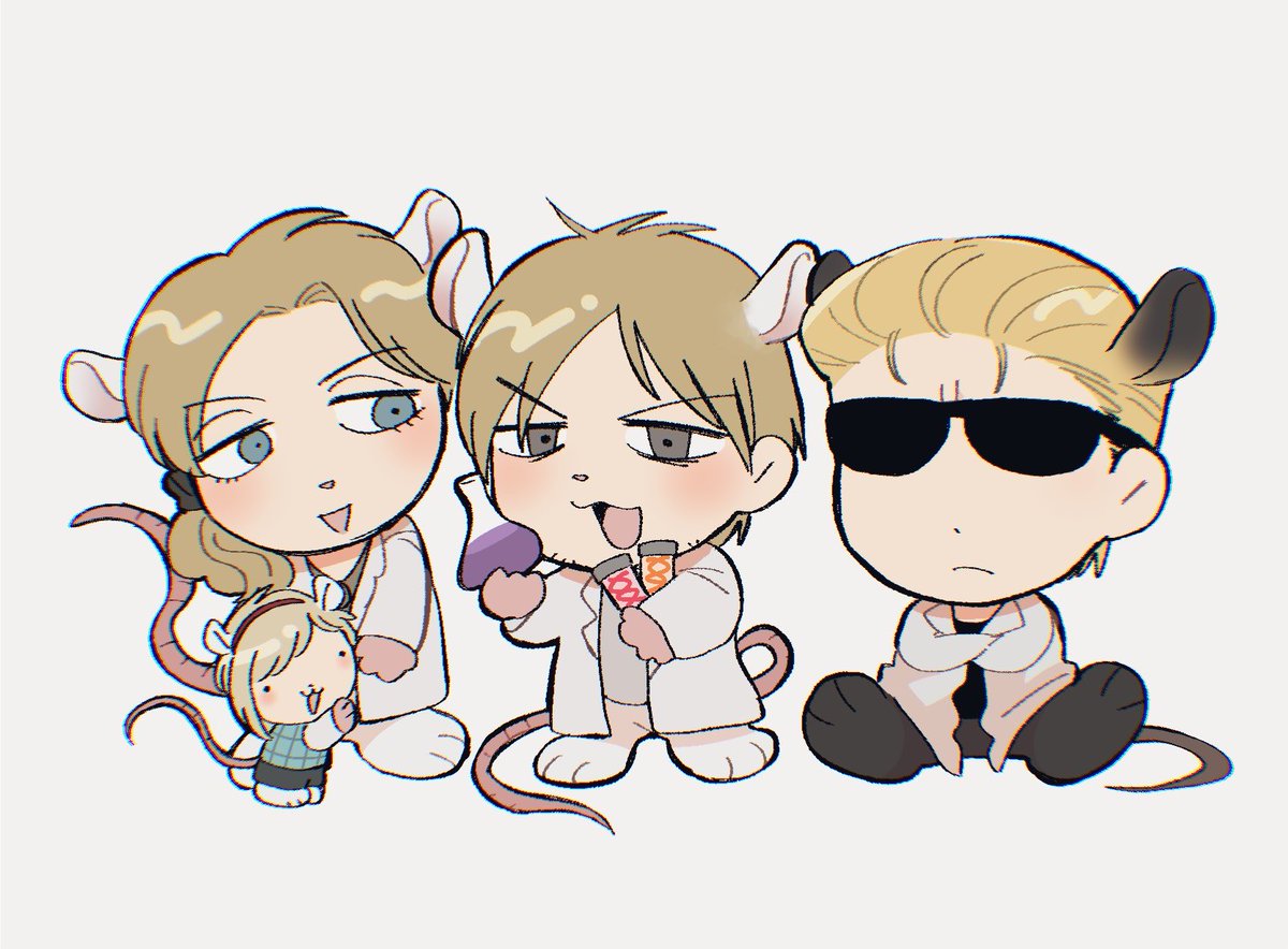 tema_teko's tweet photo. 実験室のネズミたち🐁🧬 https://t.co/GnhRQbgLn1