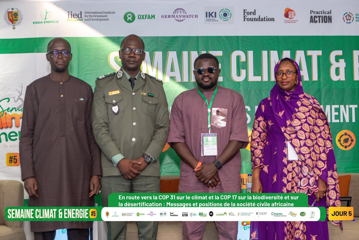 Naturefreind's tweet photo. Fatima Kaba (Enda Énergie) : « La #COP17 de la #CNULCD sera une étape décisive pour accélérer la lutte contre la désertification. »

Les priorités de l’Afrique : gestion de la sécheresse, gouvernance foncière, lutte contre les tempêtes de sable, égalité de genre et inclusion sociale, ainsi que le financement. Objectif : obtenir un cadre contraignant garantissant des engagements durables. #EndaClimateWeek2026 #ClimateAction

@cdknetwork @ZCRAlliance @PracticalAction @IEDAfrique @IrlEmbDakar @NorwayMFA @iki_germany @Germanwatch @FordFoundation @OxfamAuSenegal @endaenergylinks