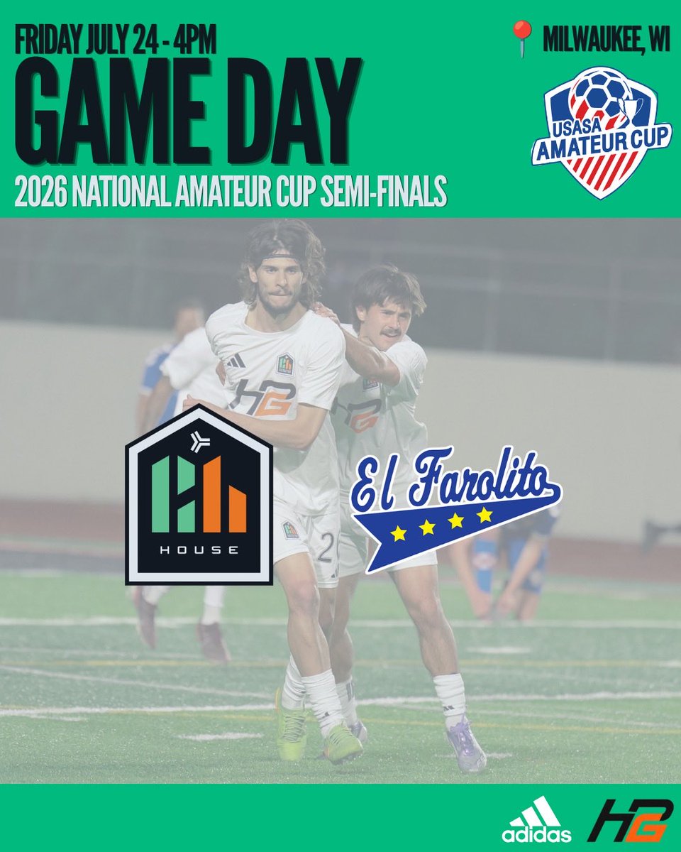 ChicagoHouse_AC's tweet photo. After winning Region II on penalty kicks in June, House is making history. This is the furthest we've ever advanced in a national tournament, and we're one game away from the championship match.
 📍 Uihlein Soccer Park, Milwaukee
🎥 https://t.co/PQ5T6yrakj

#UpTheHouse https://t.co/zMp3lQQF6p