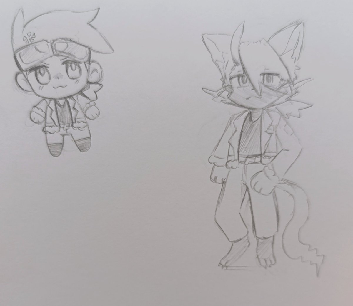 Kyuriraisu's tweet photo. Just some doodle https://t.co/Y3osOKBASg