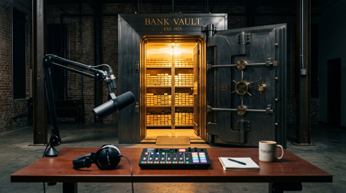 GOLY_ETF's tweet photo. Ben Shapiro's Daily Wire is now pushing gold with GoldenCrest Metals.

Laugh if you want, but when media empires start selling monetary insurance, pay attention.

Every cycle ends the same: people remember you can't print gold.

#Gold #Debasement https://t.co/PfmKKwYSCU