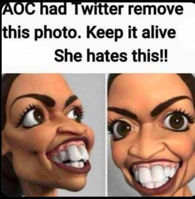 Masta_Fuzz's tweet photo. @AOC https://t.co/mcrKbZIchX