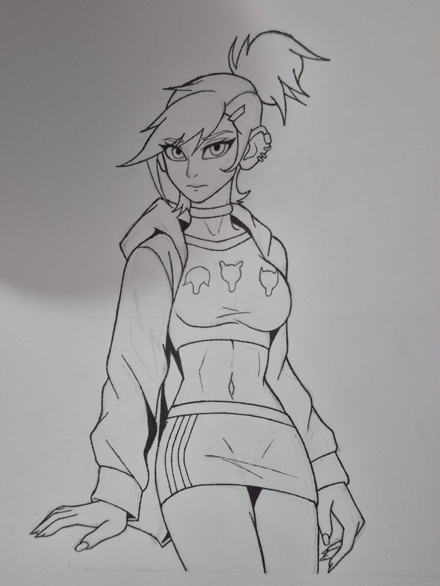 LOBOD3LUZ's tweet photo. Voy a ver a la actriz de doblaje Lili Barbas y se me ocurrió dibujar a Frankie Foster creo que va bien pero me esta dando cosa pintarlo y arruinarlo con eso jaja https://t.co/ug72cQIs9D