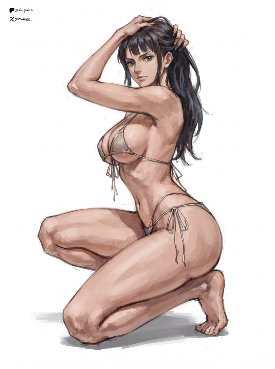 Dewspiree's tweet photo. Nico Robin https://t.co/UCIrw4f6Dr