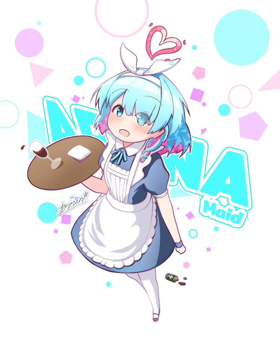 Arren_Grace's tweet photo. アロナ-ちゃん(メイド)  | Arona-chan Maid🩵🩵🩵

Fan art by me. https://t.co/vUK0zBN4ui