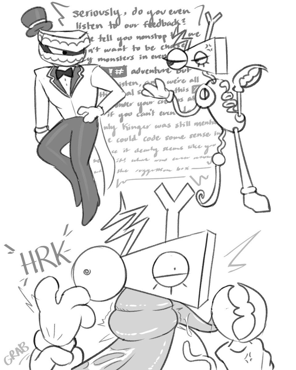 noc_tvrne's tweet photo. cw // vore, unwilling prey

zooble pushed their luck a little too far this time!

#digitum #vore https://t.co/wU3L56ggQD