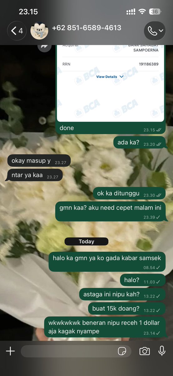 ririmentariii's tweet photo. ckck hari gini masi aje nipu, yg bener2 aja lah kalo hidup bos. hati2 ya yg mau beli gmail dr sini

ni nomer blio +62 851 6589 4613

ada2 aje, semoga bisulan 8 tahun ga sembuh2 dah https://t.co/mXGeMWwehp