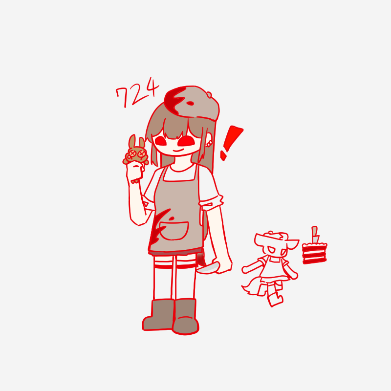 DanganERr0r's tweet photo. #dgrp_error
오늘은 우리 키리카와학생의 생일이야! 크흠, 지각해버렸네 미안해! (키리카와는 생일을 신경쓰진 않지만~)
우리의 미친놈담당이자 미인담당이자 초고교급 화가인 키리카와 쿠레코! 좋은 재료 많이 찾길바래~ https://t.co/Kh9I52qm6V