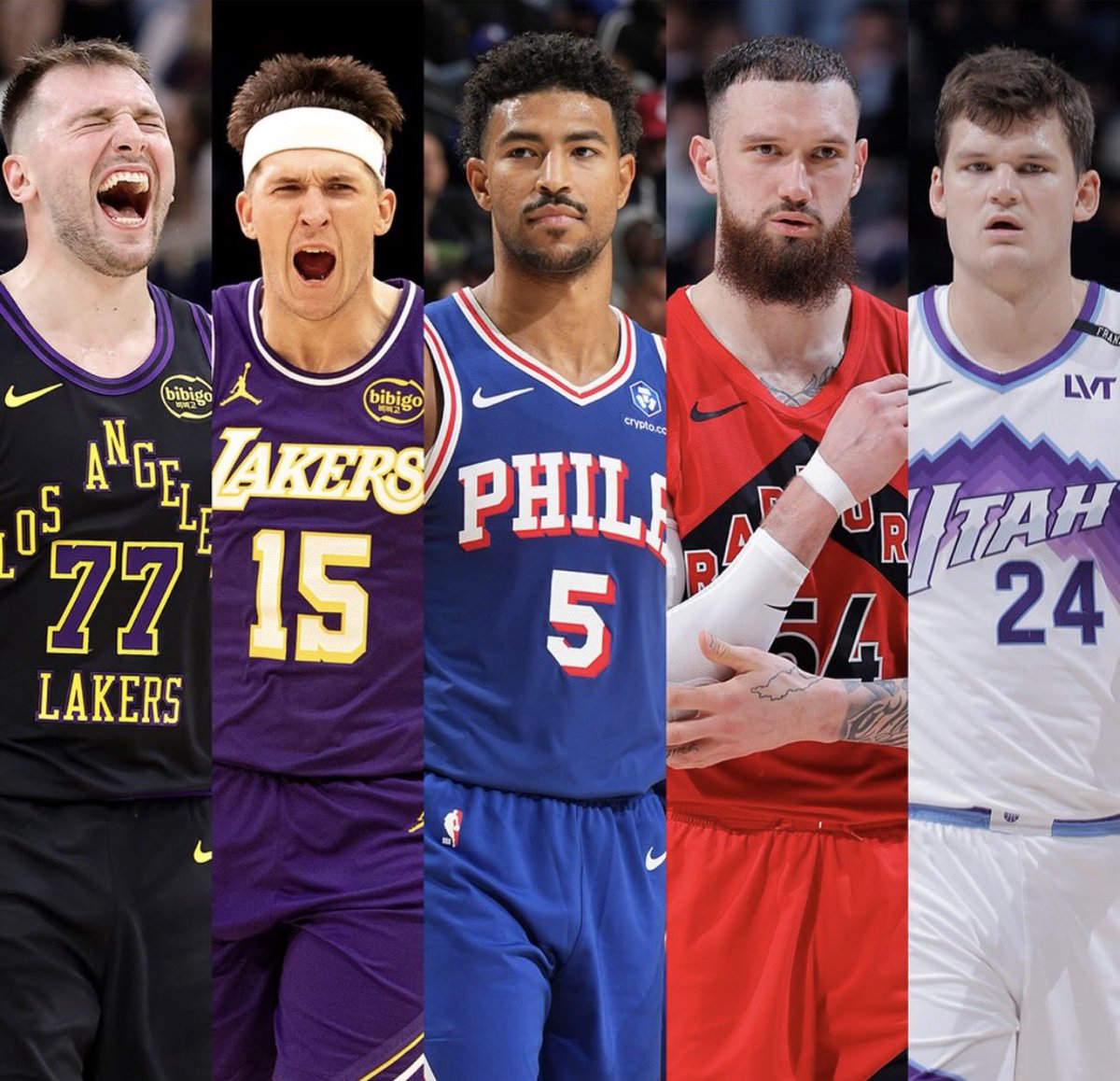 MundoLakers's tweet photo. ¿Quién hará mejor temporada?

No tengo ninguna duda💛💜 https://t.co/pPdJLleJIy