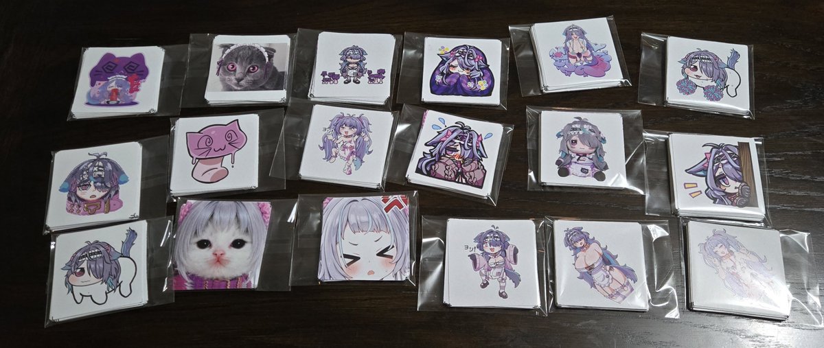 KuroKamuy's tweet photo. This year's Menace decals! I'll be handing them out over the weekend, so come get one if you're at Offkai

Artwork for the design by @Felti_JP , @Sarso__ , @5rbital and @zerotoaster . Thank you all!

#nyaansense https://t.co/hBm7DCb7Qq
