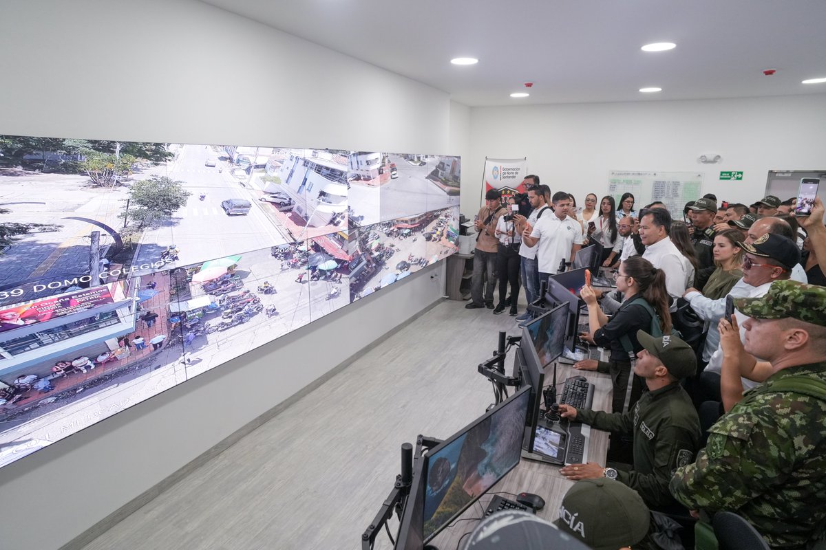 GoberNorte's tweet photo. 🚨 Este sistema permitirá fortalecer la prevención del delito y la delincuencia, brindando mayores condiciones de seguridad mediante un monitoreo más eficiente y permanente del territorio para la tranquilidad y la convivencia de los ocañeros. https://t.co/rVWimCEVn1