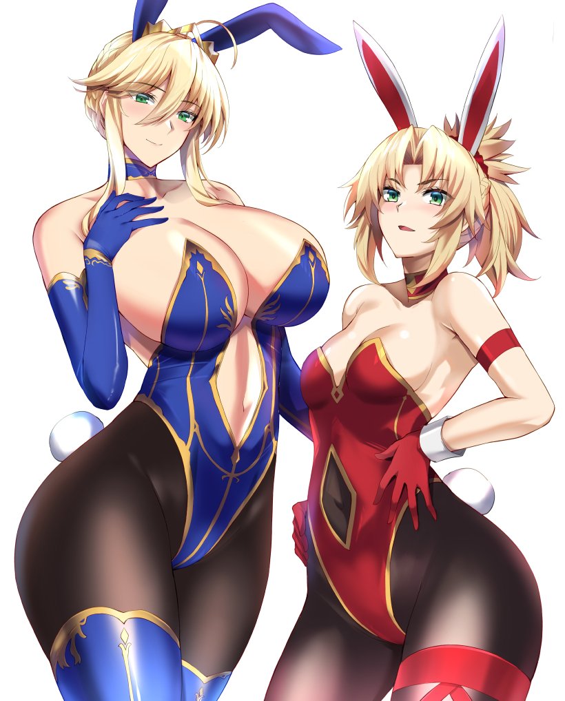 Kkbunnysnow's tweet photo. Need someone to step forward and prove which one Mordred or her father is the real bunny❤️💛
💢Just look at that body and those massive boobs it's so unfair💢 https://t.co/v659PPMPW1
