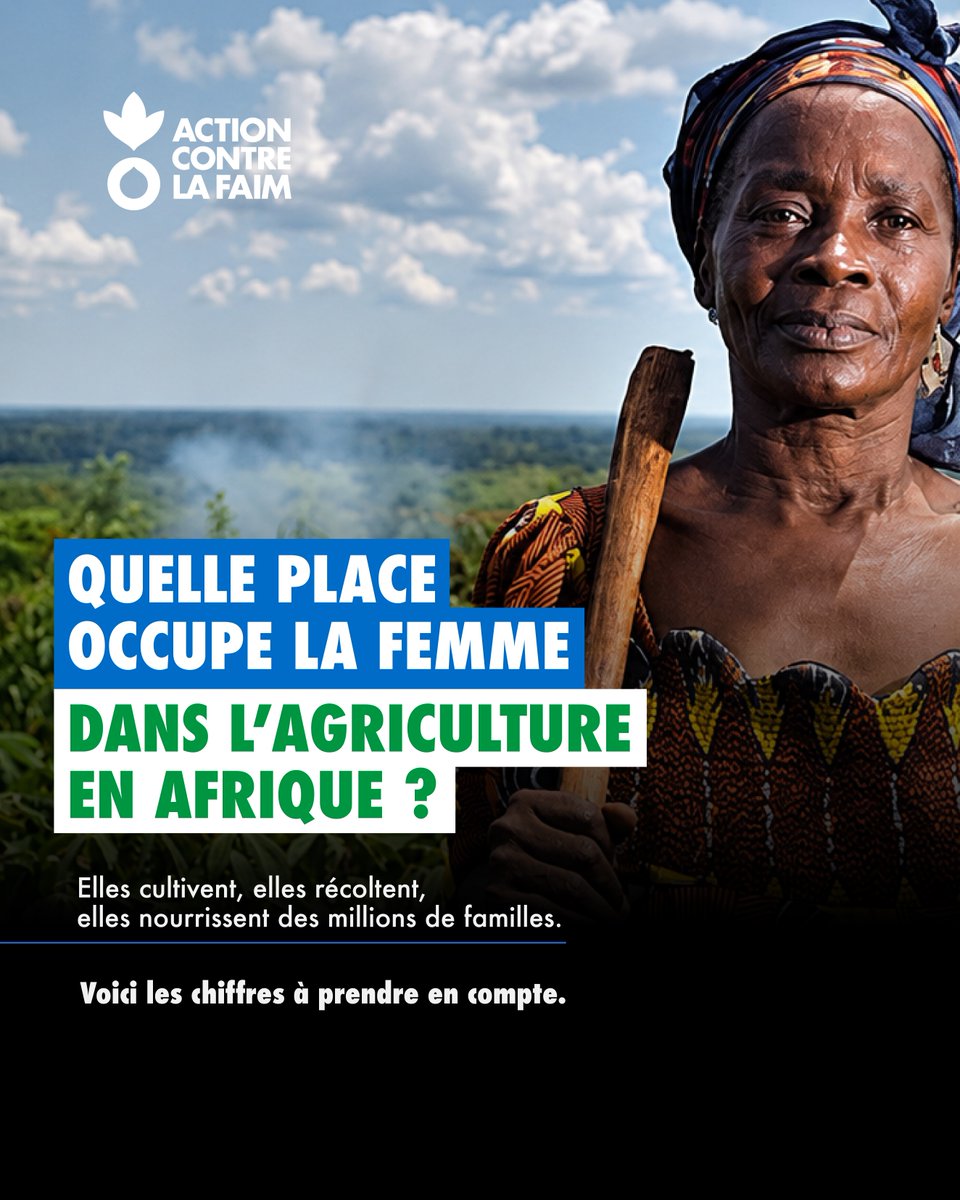 Acf_Mali's tweet photo. En Afrique 🌍, les femmes sont les piliers de l’agriculture.  
🚩 Voici 3 chiffres sur leur rôle. 

#Femmes #AgricultureAfricaine  #ACFMali https://t.co/dqA2RZzYyi