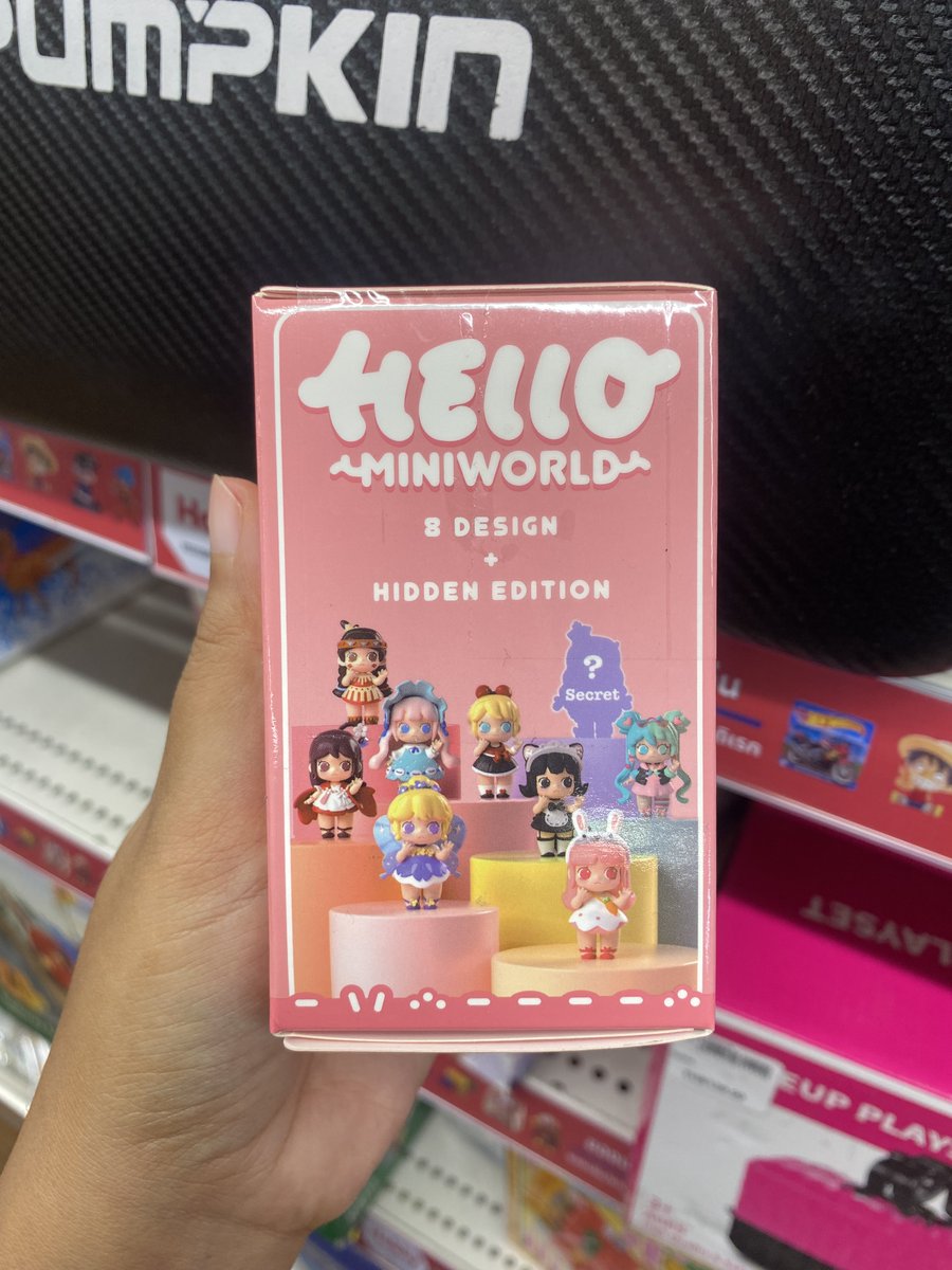 Cwo01234's tweet photo. ปล่อย Figure hello miniworld
Box set 9 ตัว (8 ตัว + จุ่ม 1 ตัว) 1080.- 
1 กล่อง 1 ตัว 380.- 
ราคารวมส่ง รวมหิ้วแล้วค่ะ 
กทม. นัดรับ BTS พระโขนงลด 50.-
#popmart #กล่องสุ่ม #กล่องสุ่มโมเดล #ตลาดนัดpopmart #ตลาดนัดกล่องสุ่ม #ตลาดนัดฟิกเกอร์ #ตลาดนัดของเล่น #ฟิกเกอร์ #52toys https://t.co/Khvop6iwnQ