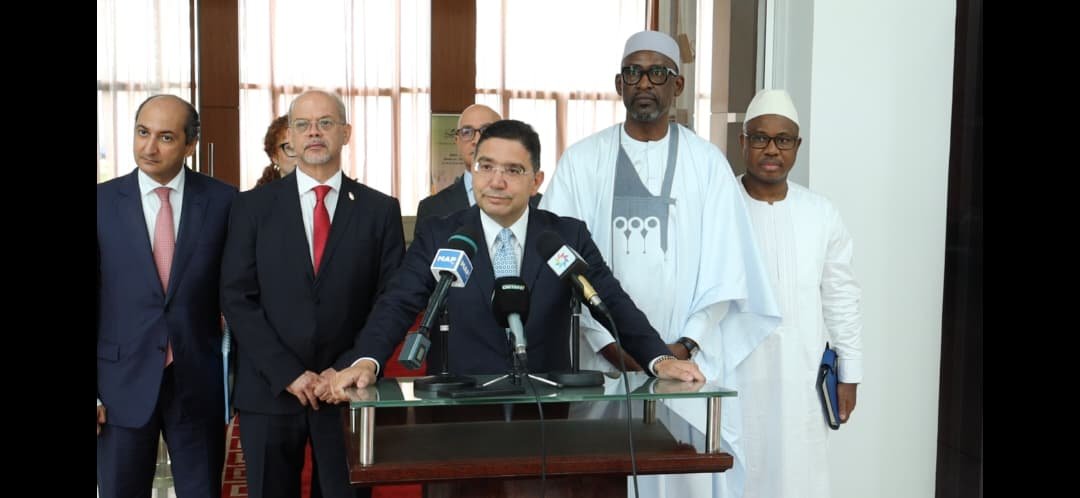 MarocDiplomatie's tweet photo. Le Mali réaffirme son engagement en faveur de l’Initiative de SM le Roi visant à favoriser l’accès des pays du Sahel à l’Océan Atlantique ainsi que sa volonté d’initier la mise en œuvre progressive des projets proposés dans le cadre de cette Initiative.
https://t.co/8P7cFv40uG https://t.co/EOLbTVRsSE