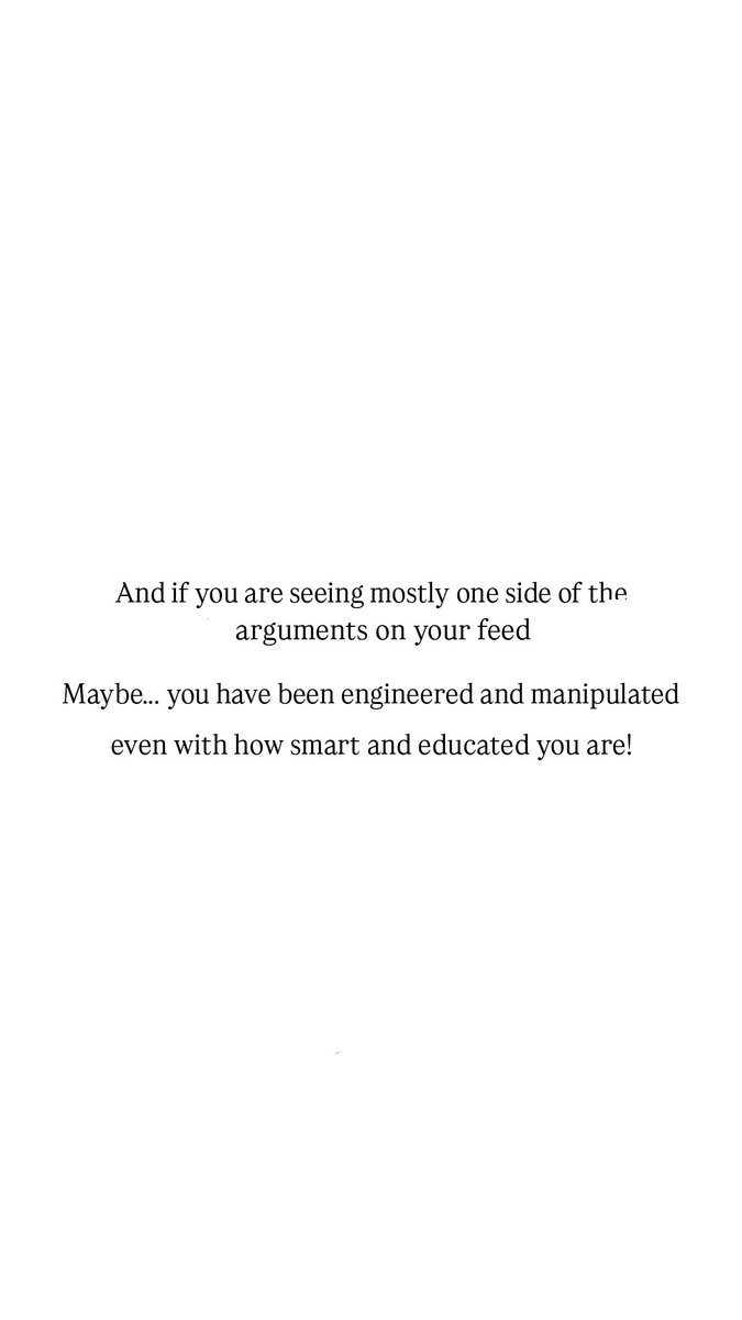 omkar_ni's tweet photo. On the things happening in my country right now -

In highly polarized debates, confirmation bias becomes the default. 

When the timeline mostly shows you what you want to see, are you choosing your beliefs, or are they being chosen for you?

Worth a pause. https://t.co/HrroLqPWjx
