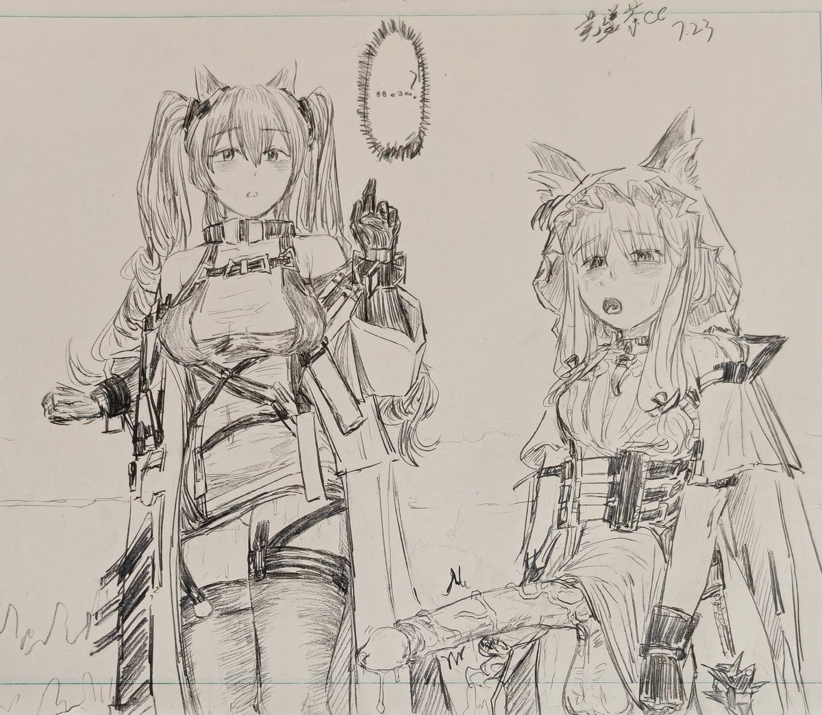 ContinRain0329's tweet photo. #ArknightsEndfield‌ 
Rossi &amp; Gilberta https://t.co/e7x1UBx6E8