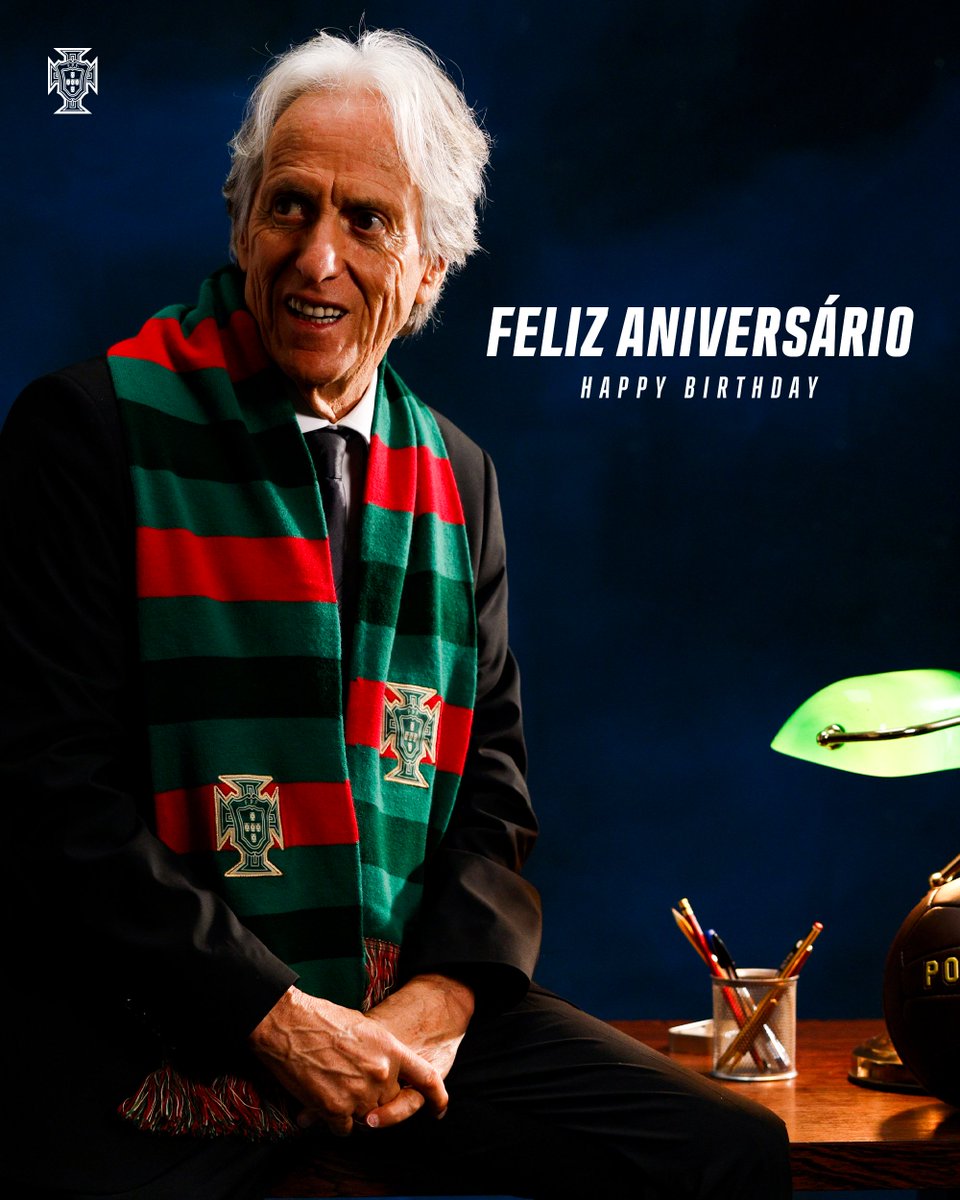 selecaoportugal's tweet photo. Parabéns, Mister Jorge Jesus 👏🇵🇹 https://t.co/BJFoQkmxOS