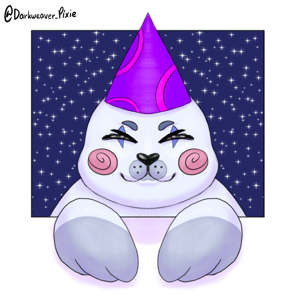 DarkweaverPixie's tweet photo. Art fight attack for mur_mur1_
#digitalartwork #seal https://t.co/9fMp9KQ1Nq