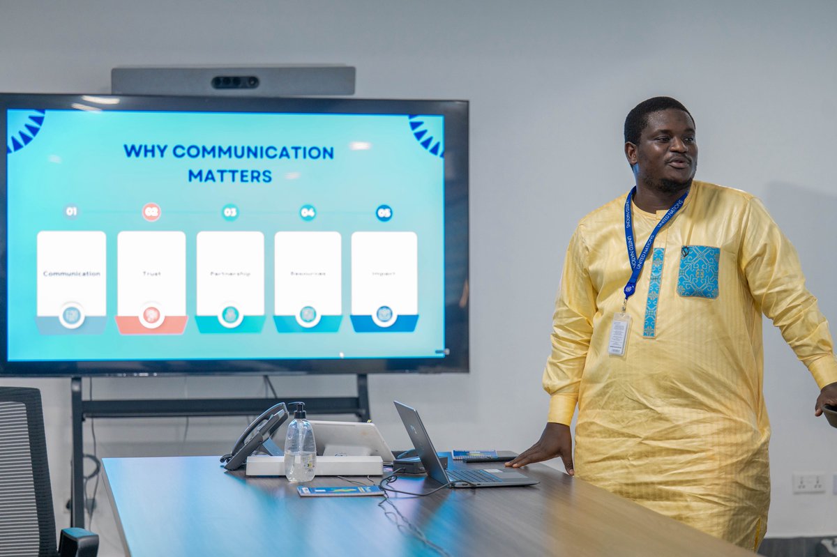 Naaninche1's tweet photo. How we tell health stories can inspire trust, action, and meaningful partnerships.

Glad to have facilitated a session on Communicating for Partnership during @WHOGhana’s Resource Mobilization Masterclass, exploring how communication can engage partners &amp; drive action for health. https://t.co/kAWOveVM5j