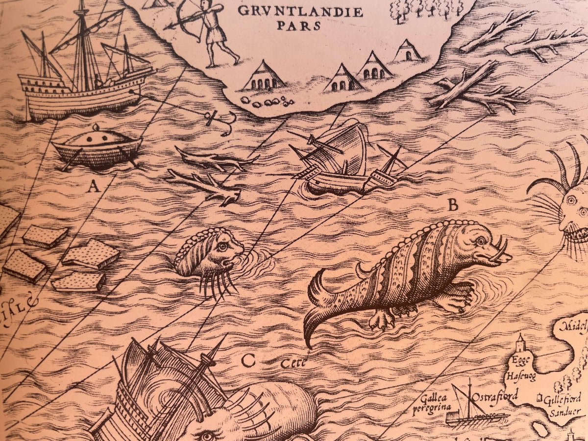 nealdtaylor's tweet photo. The artists never saw these creatures. Only the sailors did.

There is often a disconnect between the reality and the interpretation of that reality based on second-hand information. You see this with startups all the time. 'The customer said he wants this or that'. The team build it. The solution might be close from a requirements perspective, but it's still slightly grotesque and unappealing.