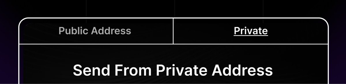 FacelessPrivacy's tweet photo. The two ways to receive crypto:

- into your public address.
- into your private address.

Your call, both are easy to use. https://t.co/JJqiEAAV9y