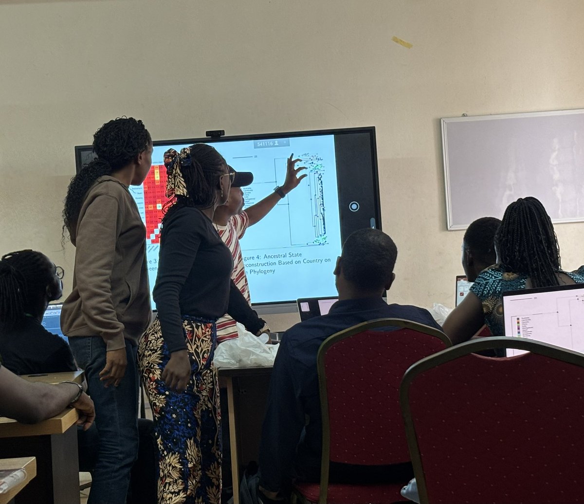 iruka_okeke's tweet photo. @bioinfo_erkison @anderson_ose @Ife_Akins Grateful to @gatesfoundation for the analysis &amp; learning support.  These are the bioinformaticians that will accelerate discovery in pathogen genomics in Africa.  Really hoping that the curiousity, collaboration, commitment and camaraderie will continue in the years to come. https://t.co/DuQk4VHRmD