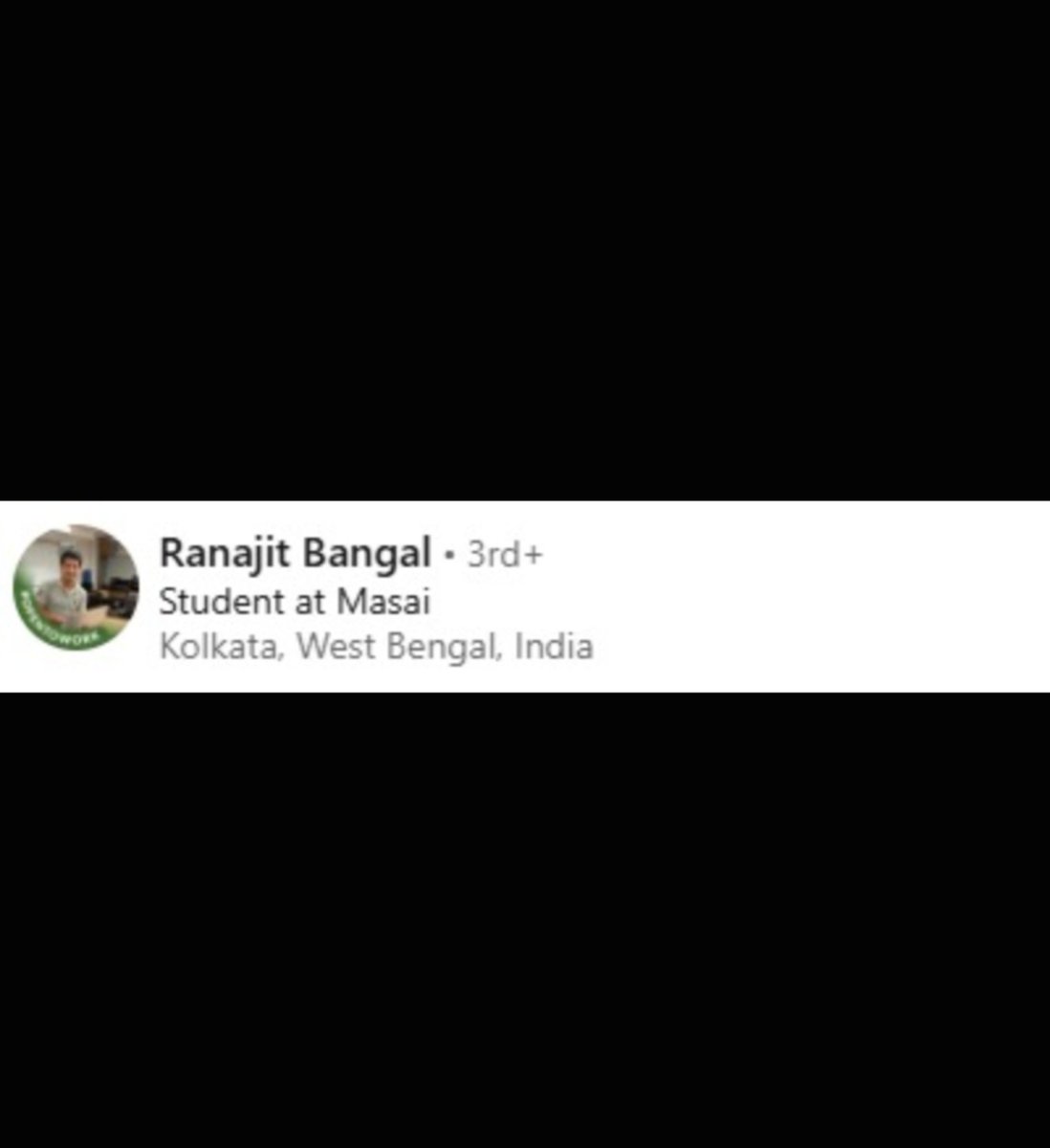 AgniVesa_07's tweet photo. This is Ranajit bangal, he was a frontend developer at a company called 1985 Web Solutions, he's celebrating the mob violence which was carried out on police personnels, he's also inciting others to commit violence against police. He lives in kolkata, west bengal.

Over to you. @KolkataPolice