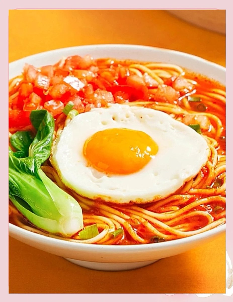 Keith87014856's tweet photo. Greet the weekend with a warm bowl of tomato egg noodles! Quick, tasty and perfect for lazy afternoons https://t.co/EBnGcANPiv