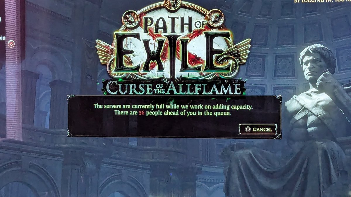 Flyerhawk19's tweet photo. @pathofexile Looks fine to me... https://t.co/CUQSJwnXLI