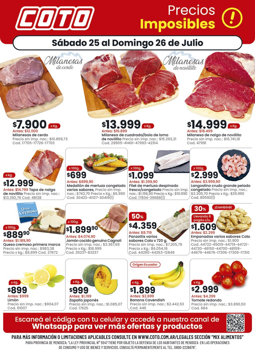 Coto_Ar's tweet photo. ¡Domingo ganado comprando con estas promos!🛍️

Conocé todo 👉 https://t.co/lGKEeBaMYG https://t.co/EoItCCYaCb