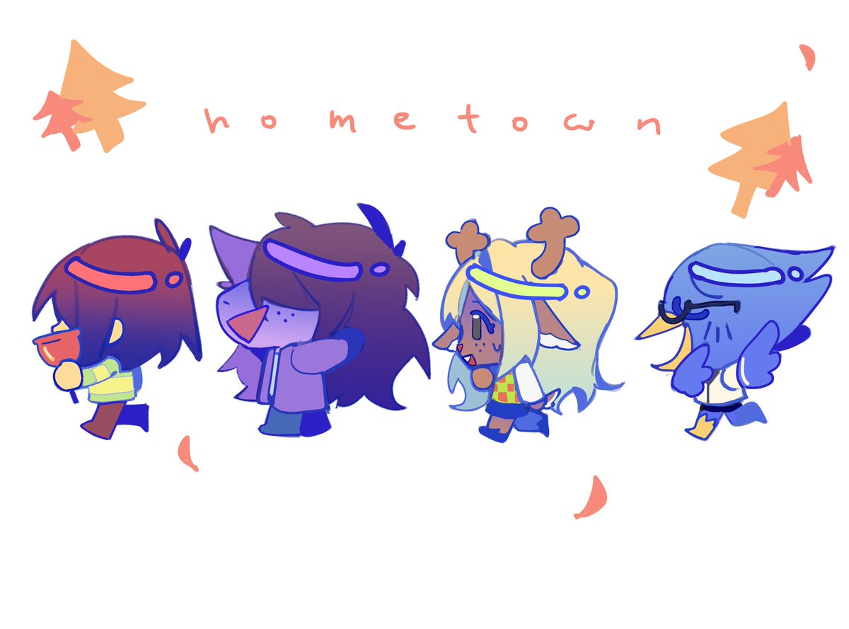 worldendunit's tweet photo. the chibis #deltarune #deltarunechapter5 https://t.co/18xl3s53Ro