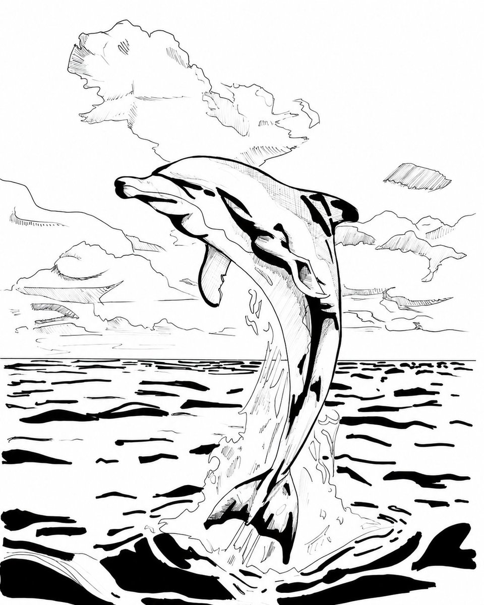 FabriRecaldeArt's tweet photo. 🐬🐬🐬
#art #dolphin #artistonX #digitalpaint #digitalart #animal #sea https://t.co/oRVdnUVlp7