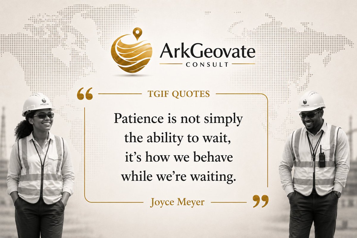 ArkGeovate's tweet photo. #tgif quotes 
Patience ⚖️

#surveying #mapping #gis #analysis https://t.co/Vx43sZ4geq