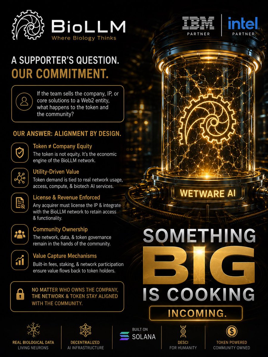 darovikh's tweet photo. $BioLLM π§ π€π§¬π§«β
$BioLLM
Patience is virtue π π€―π
https://t.co/ZwjyP1molv #BioLLM @BioLLM_ @IBM
@BioLLM $SOL @solana #BioLLM #Web3 https://t.co/hKD6wFp9Fg
