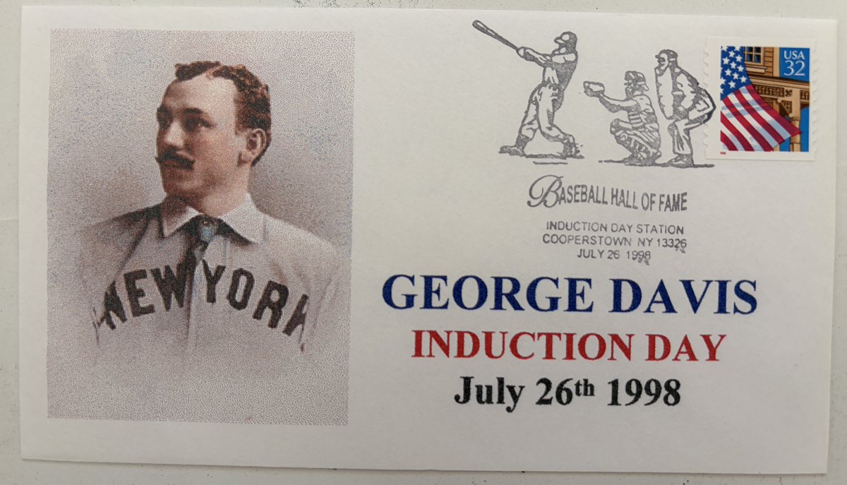 1974BBN's tweet photo. George Davis Induction Day Cachet giveaway if you can correctly guess what the “LD&amp;D” stands for. https://t.co/fiLNVyIPUc