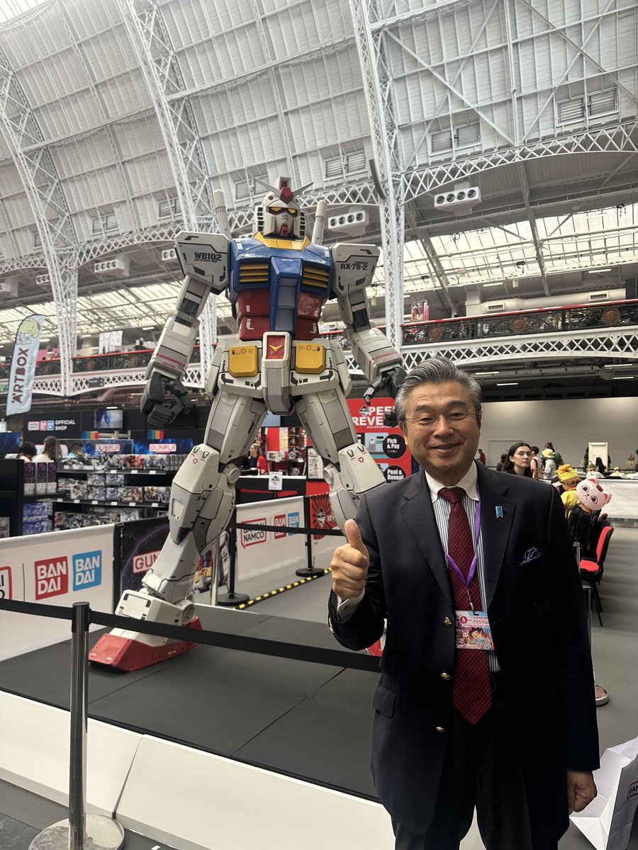 AmbJapanUK's tweet photo. Bigger, better, and more exciting than ever!🇯🇵✨
#HYPERJAPANevent is back at Olympia London this weekend.  Don’t miss it!! https://t.co/I0WDhlYs66