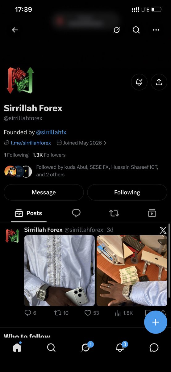 khadaisyICT's tweet photo. @sirrillahfx @AquaFunded @sirrillahforex @YShirley_XAUUSD 
@katsinawafx 
@MR_EUR0 https://t.co/iC6Nf1XQST