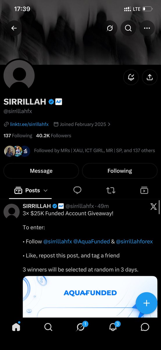khadaisyICT's tweet photo. @sirrillahfx @AquaFunded @sirrillahforex @YShirley_XAUUSD 
@katsinawafx 
@MR_EUR0 https://t.co/iC6Nf1XQST