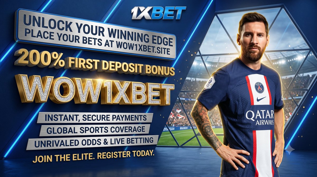 maxcode1xbet's tweet photo. https://t.co/r8B3ao8ABF | Code: WOW1XBET 🚀 Claim your 200% bonus instantly! Need a working 1xbet promo code for top US action? Lock in your bets before the 96 hours are up and the odds shift! ⏳🔥 #1xbet #1xbetpromocode #1xbet2026 #1xbetamerica #96hrs https://t.co/wR3Gx6BQKP