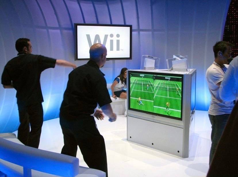 Y2K_DOTCOM's tweet photo. Nintendo Wii display booth at E3 2006 https://t.co/3nPZhvTLW3