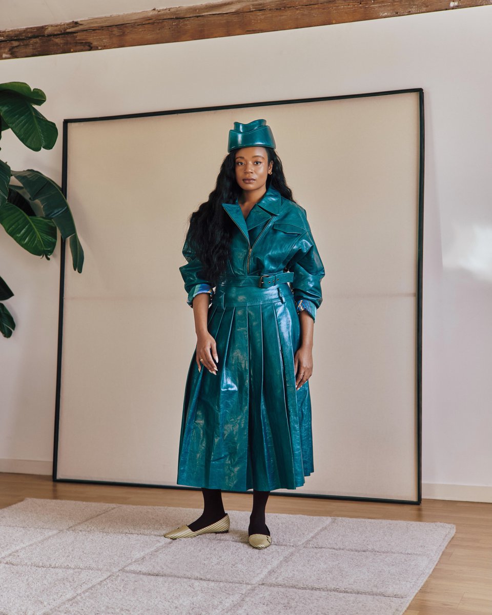 ODDAmagazine's tweet photo. Each design for #ToluCoker isn’t merely speculative or decorative, but an intentional vessel that carries memories.

 Drawing from family archives, Yoruba heritage and the cultural proportions of diasporic London we discover more about her craft for ODDA 30. 

#ODDAmagazine https://t.co/dzKSaRKdrg