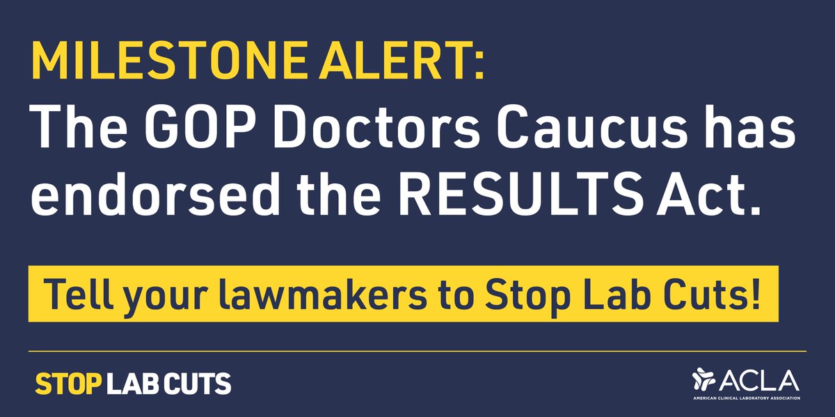 American Clinical Laboratory Association tweet media