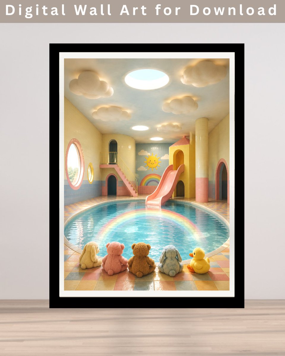 Dreamcorearts's tweet photo. Playroom Wallart for Print

#dreamcore #wallart #posterprint #printableart 

Shop
https://t.co/VUL7BUwDfE https://t.co/vpnAM4IlVC