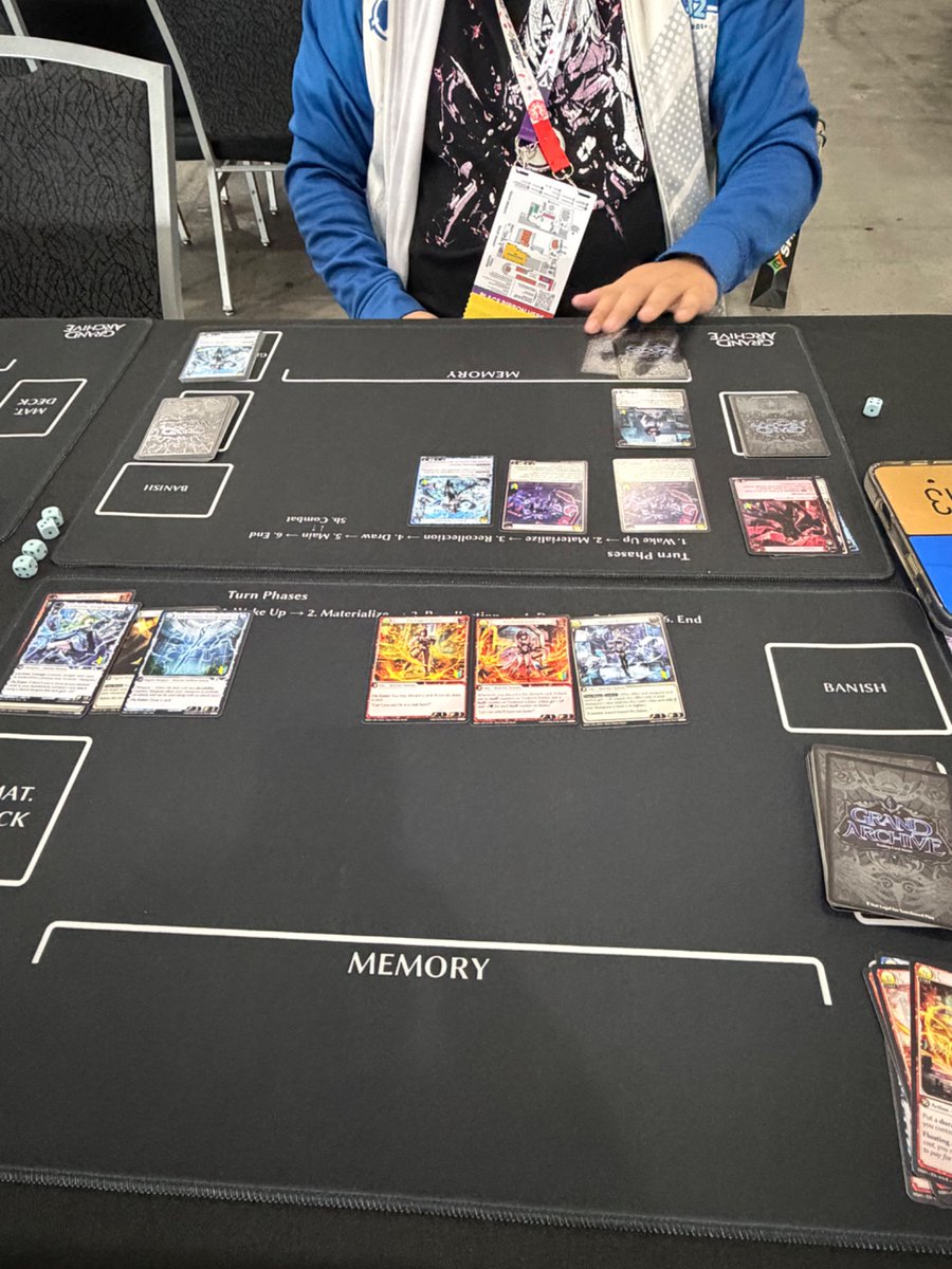 EastCoastMikeP's tweet photo. @grandarchivetcg Thank you for the demo at #offkai today! https://t.co/dina6AK70P