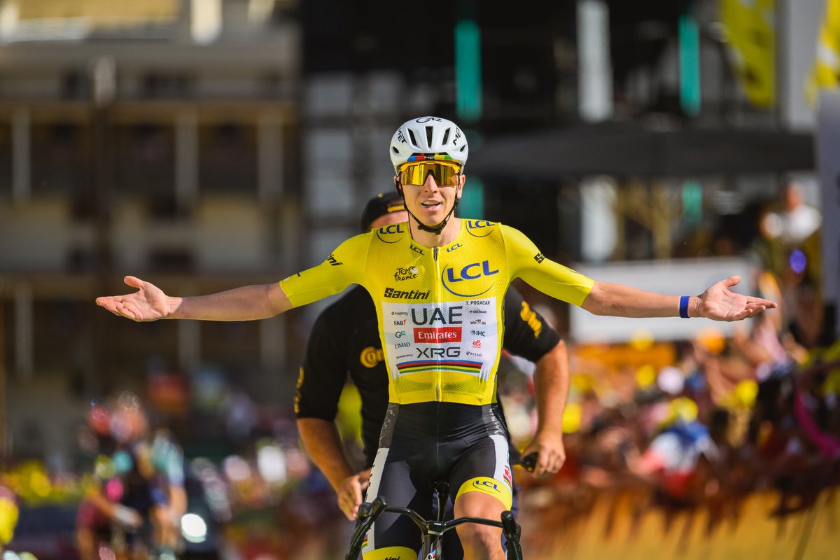 LeTour's tweet photo. 💛💛💛💛💛

#TDF2026 https://t.co/I83bYbSHU2